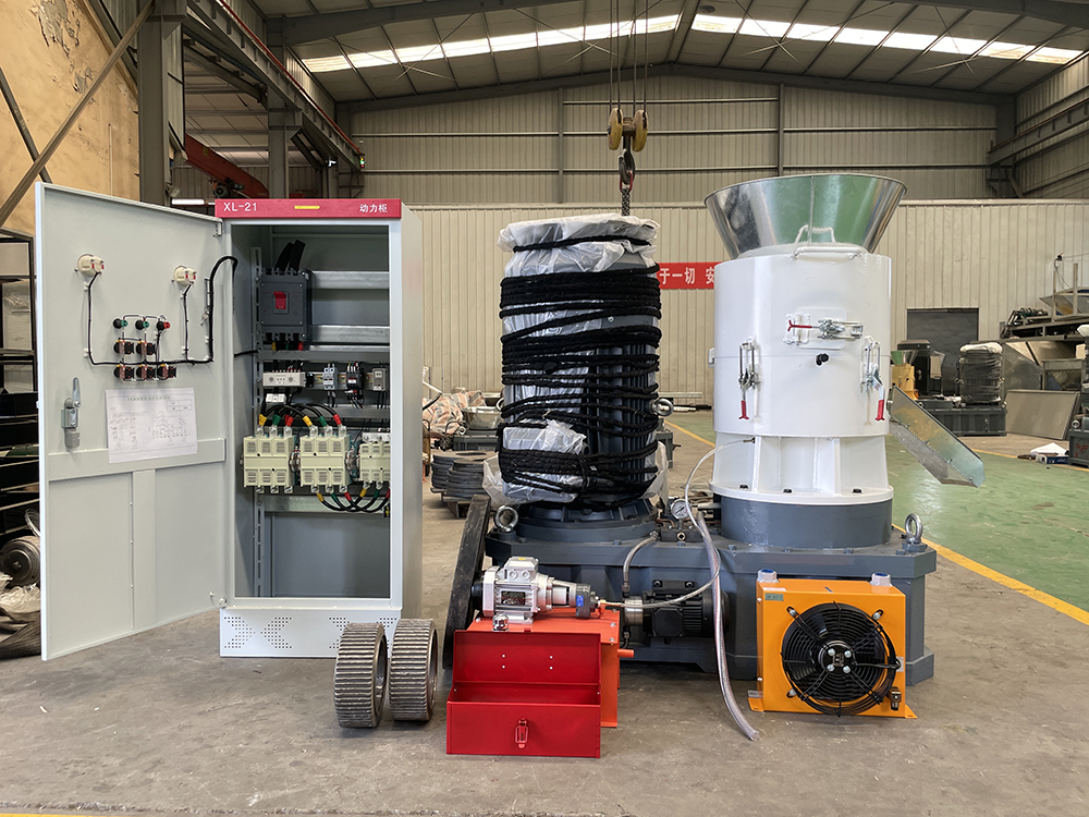 新款550型110千瓦顆粒機