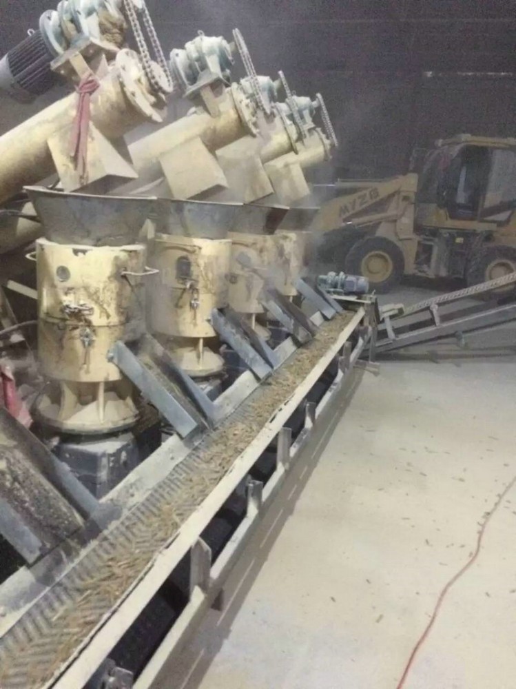 東營(yíng)客戶(hù)平模顆粒機(jī)生產(chǎn)線(xiàn)